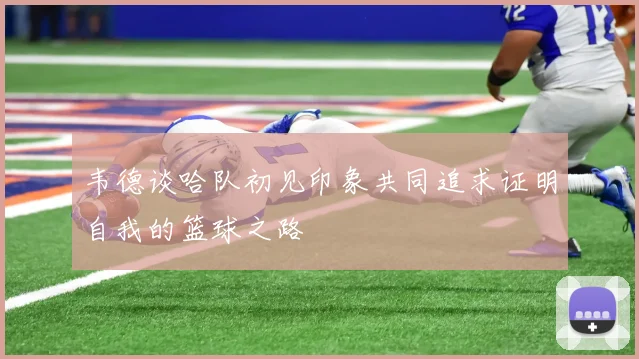 韦德谈哈队初见印象共同追求证明自我的篮球之路