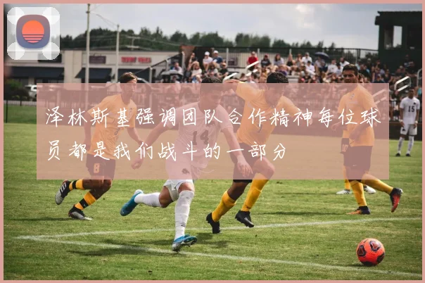 泽林斯基强调团队合作精神每位球员都是我们战斗的一部分